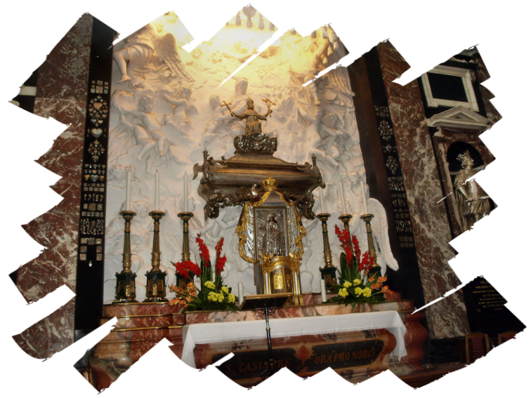 Relikwie Św. Kazimierza w Katedrze Wileńskiej